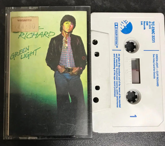 Cliff Richard, Green Light Album, EMI, TC-EMC 3231, Vintage Cassette Magretro