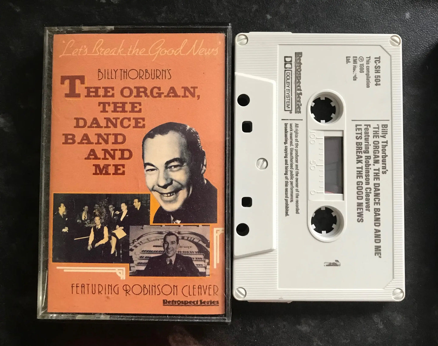 The Organ, The Dance Band and Me, Billy Thorburn, tc-sh 504, EMI Magretro