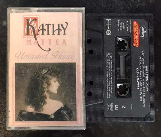 Kathy Mattea, Untasted Honey Album, Mercury, 832 793-4, Vintage Cassette Magretro