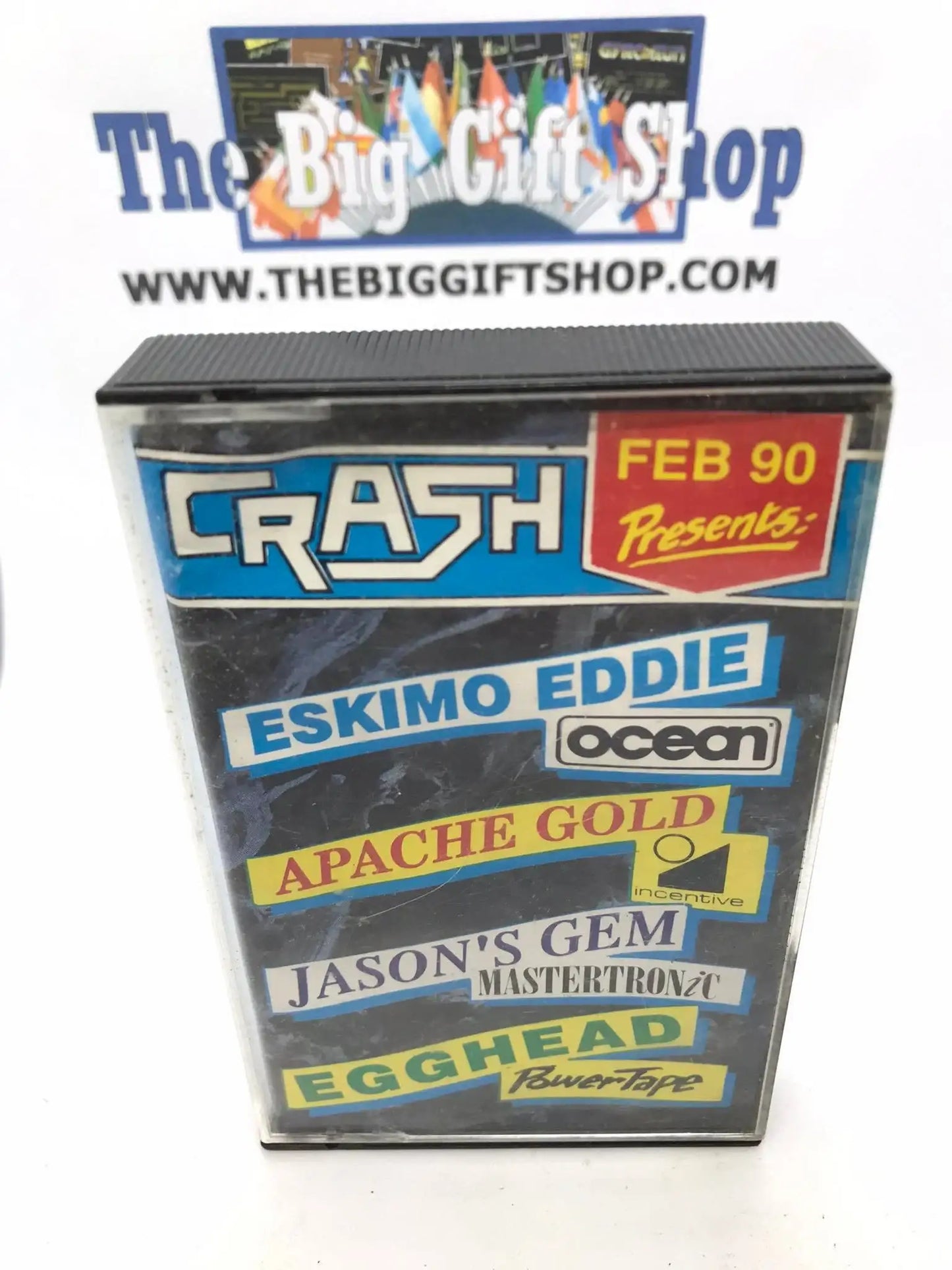 CRASH, Magazine tape February 1990, ZX Spectrum Magretro