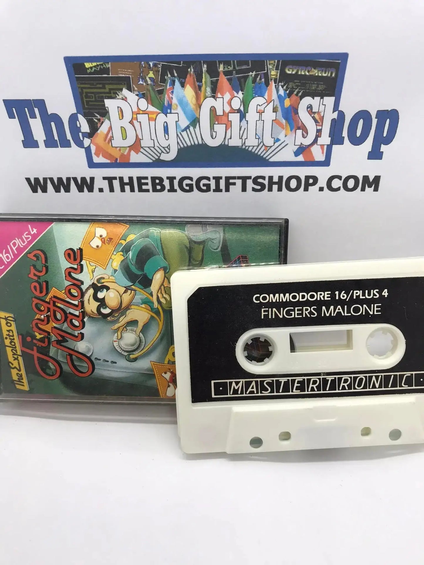Fingers Malone, C16, plus/4, Released by Mastertronic Magretro