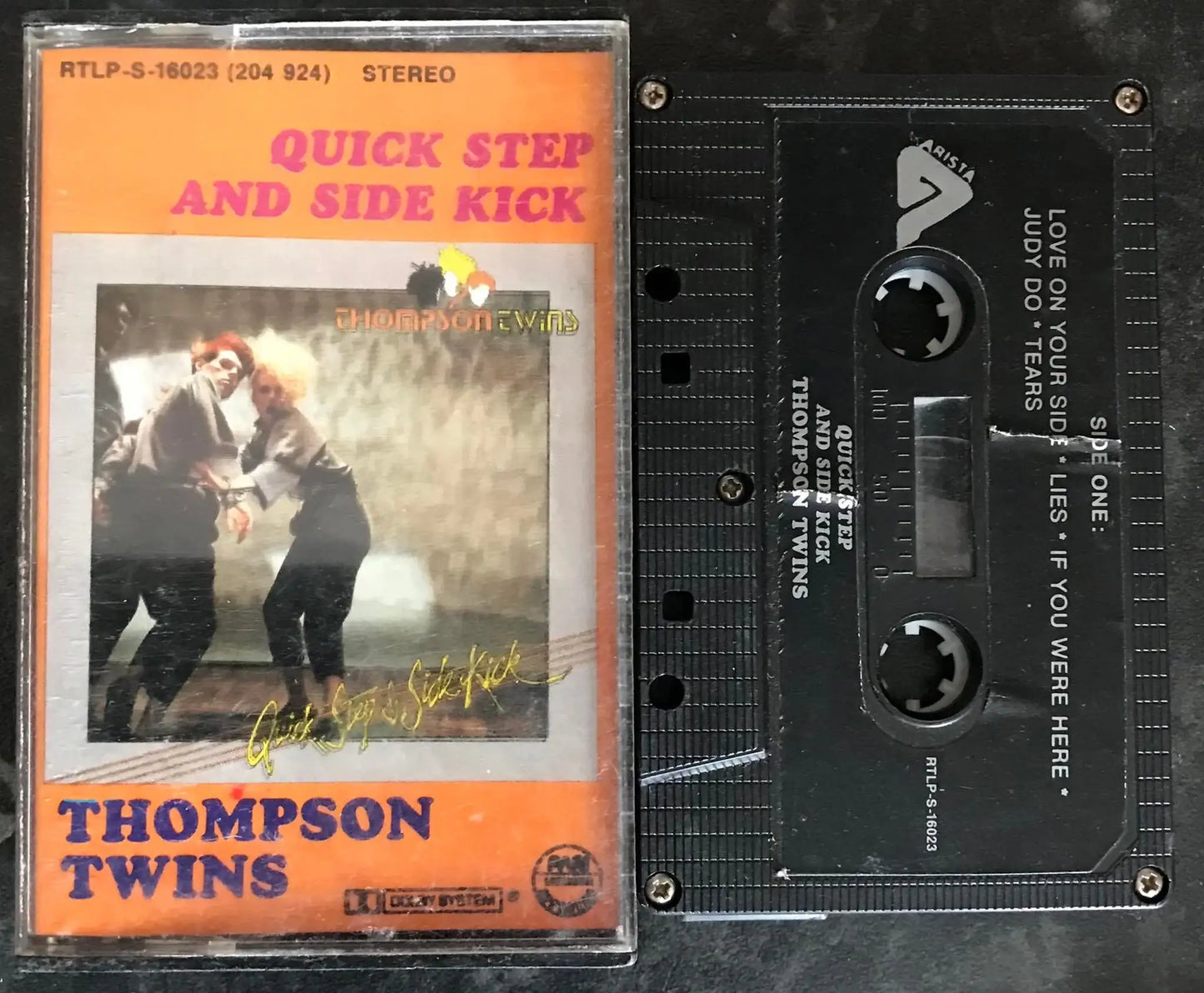 Thompson Twins, Quick Step and Side Kick, Arista RTLP-S-16023, Vintage Cassette Magretro