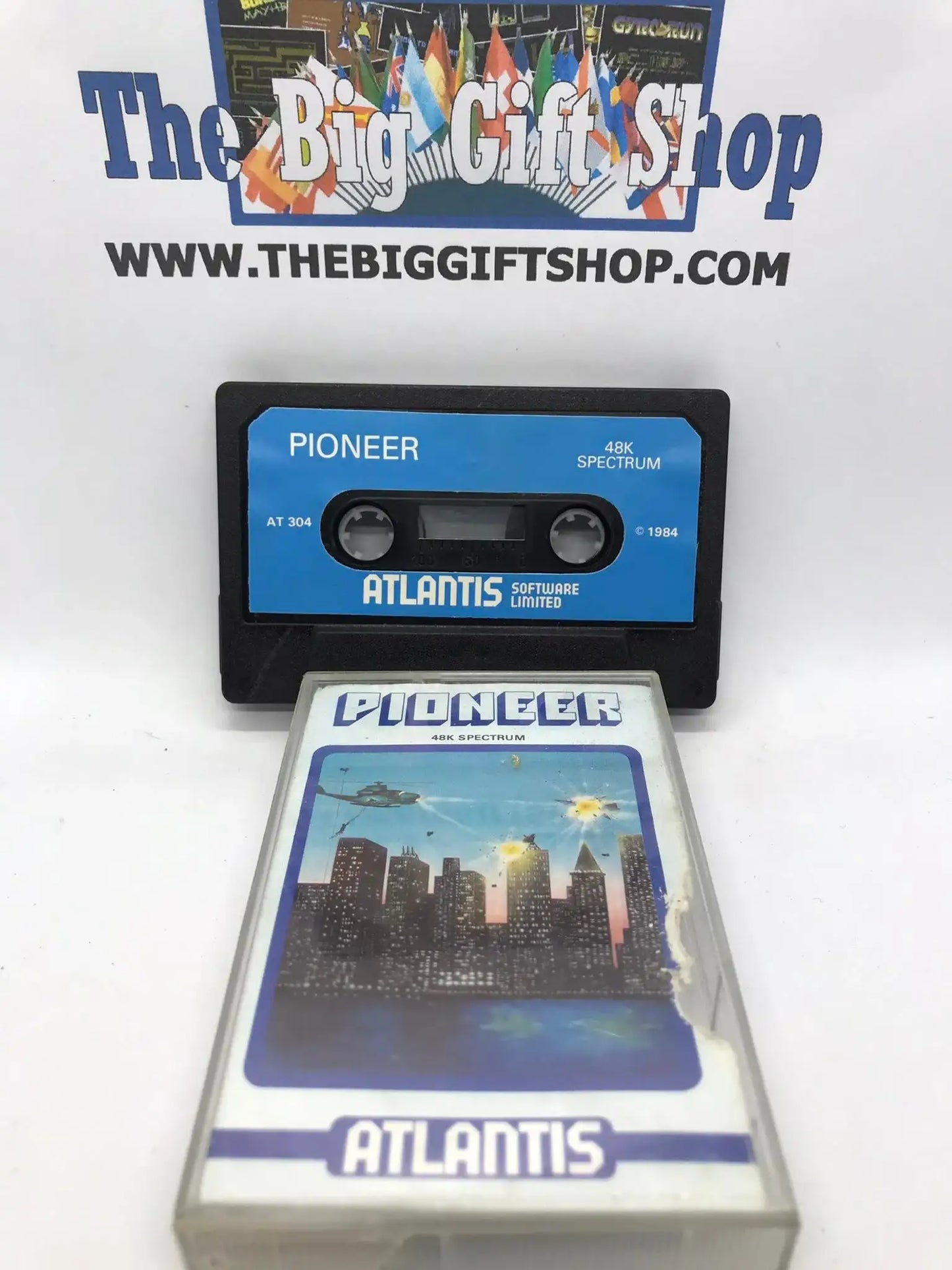 Pioneer (Tested and Working), ZX Spectrum, Released by Atlantis Software Ltd Magretro