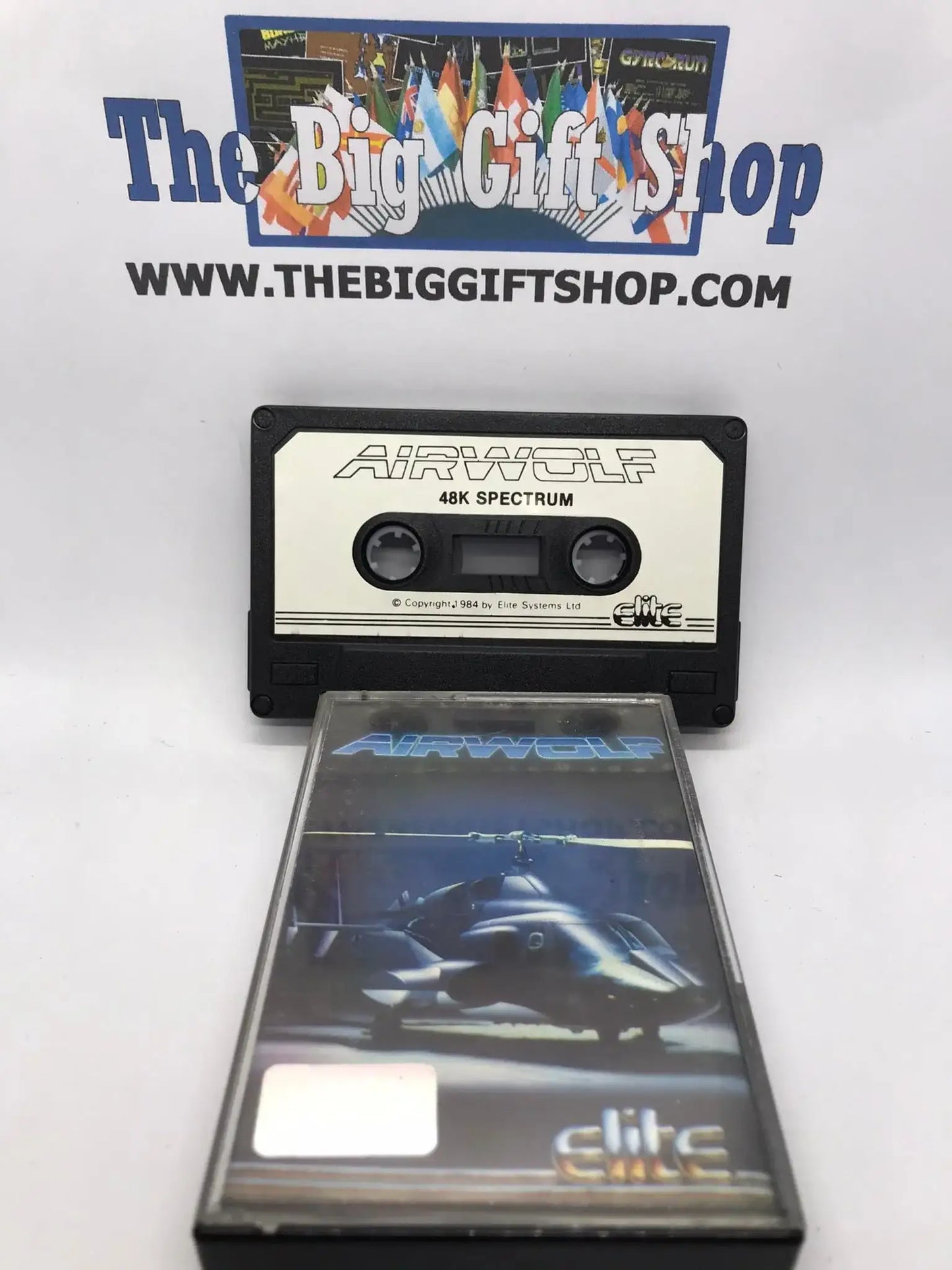 Airwolf, ZX Spectrum by Elite Software, Working Magretro