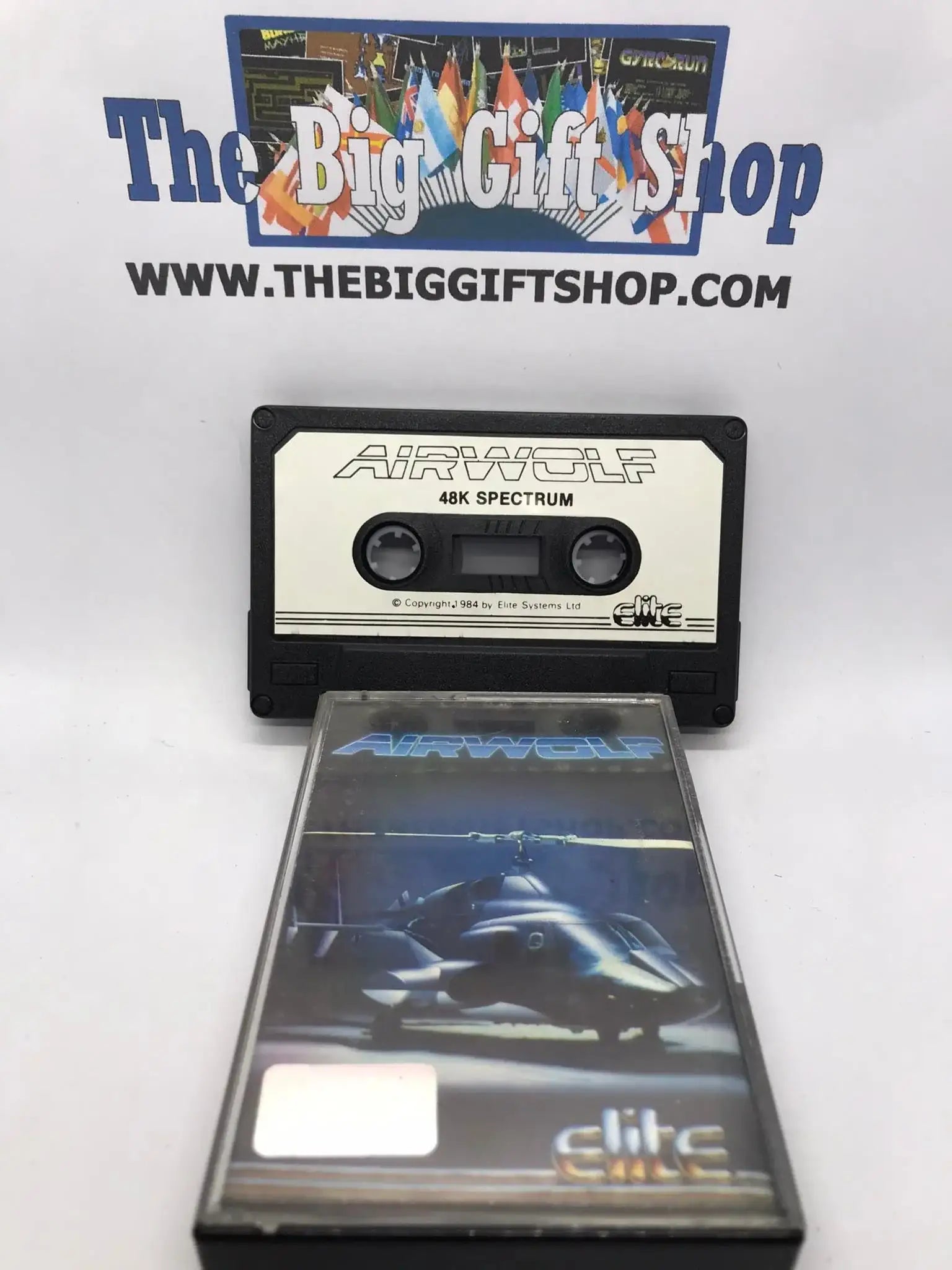 Airwolf, ZX Spectrum by Elite Software, Working Magretro