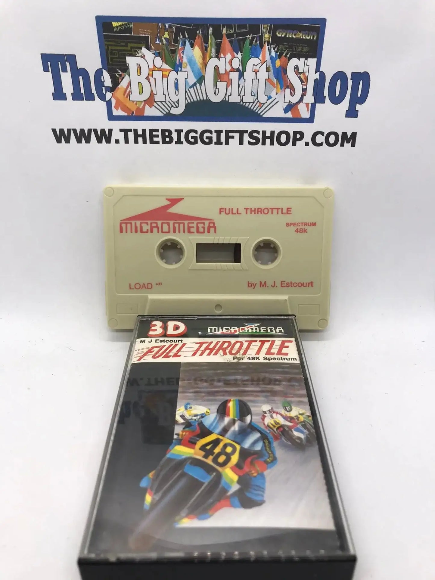 Full Throttle, ZX Spectrum by Micromega, Working Magretro