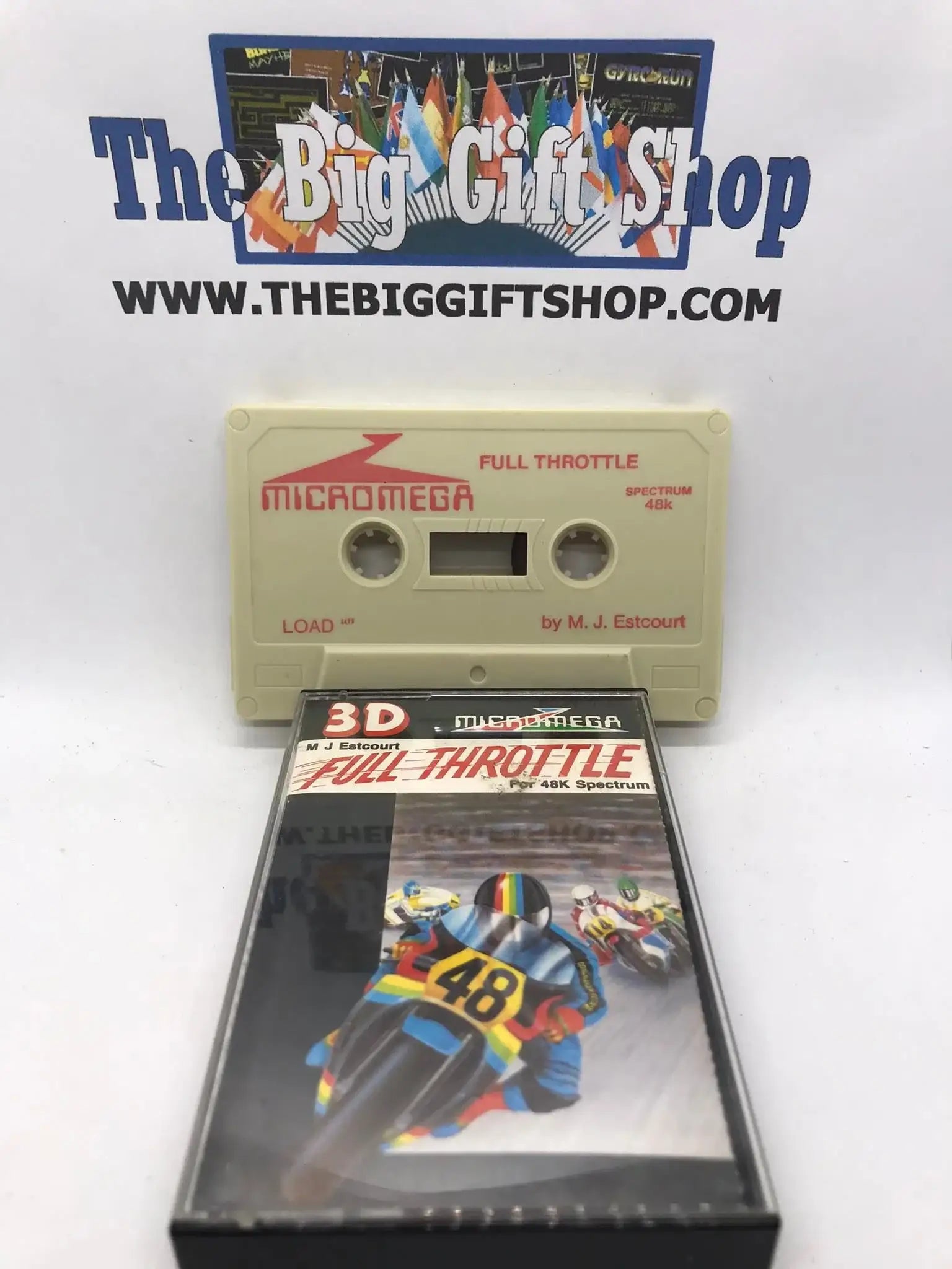 Full Throttle, ZX Spectrum by Micromega, Working Magretro