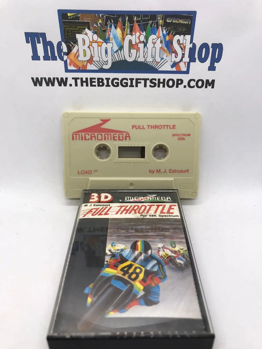 Full Throttle, ZX Spectrum by Micromega Magretro