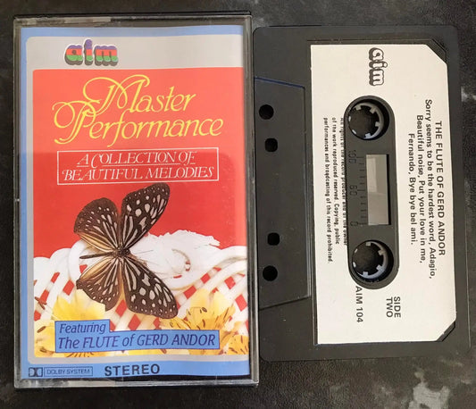 The Flute Of Gerd Andor, Master Performance, Vol 2, AIM104, Vintage Cassette Magretro