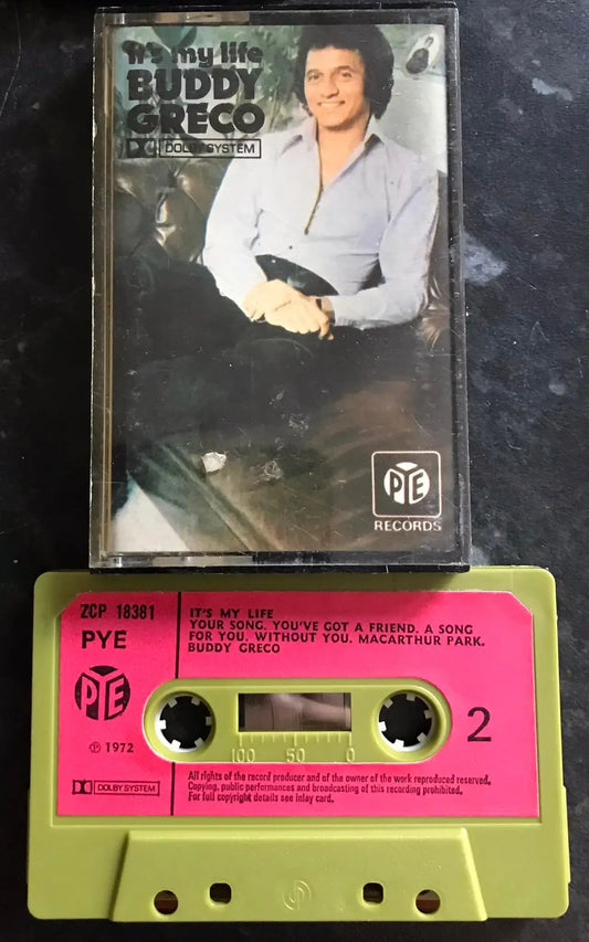 Buddy Greco, It's my life (RARE), PYE Records, ZCP 18381, Vintage Cassette Magretro