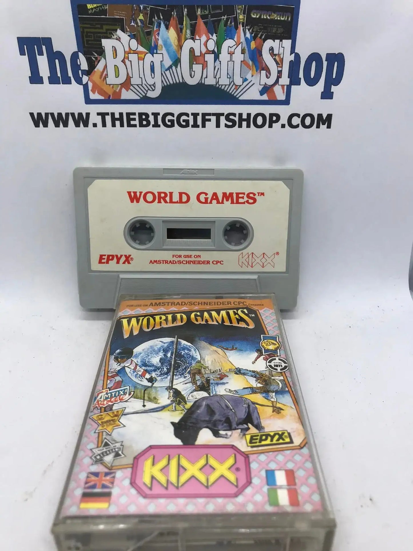World Games (Kixx), CPC 464 / 664, Released by Kixx Magretro