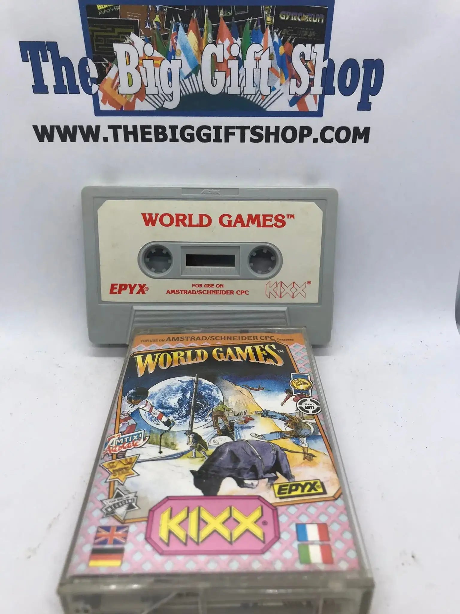 World Games (Kixx), CPC 464 / 664, Released by Kixx Magretro