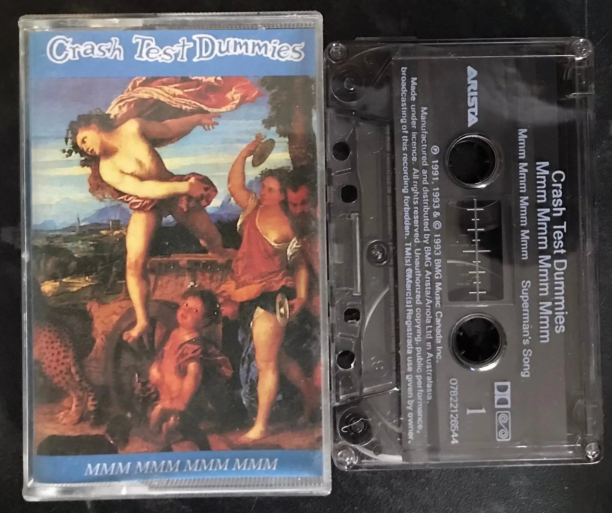Crash Test Dummies, Mmm Mmm Mmm Mmm, Arista, 07822-12654-4 Magretro