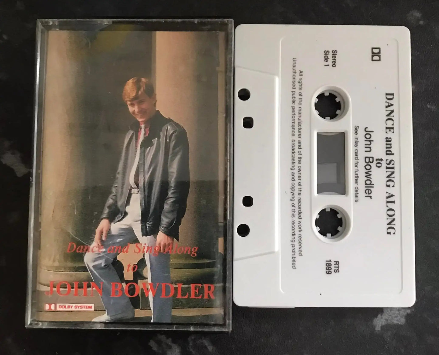 Dance and Sing Along to John Bowdler Album, RTS 1899, Vintage Cassette Magretro