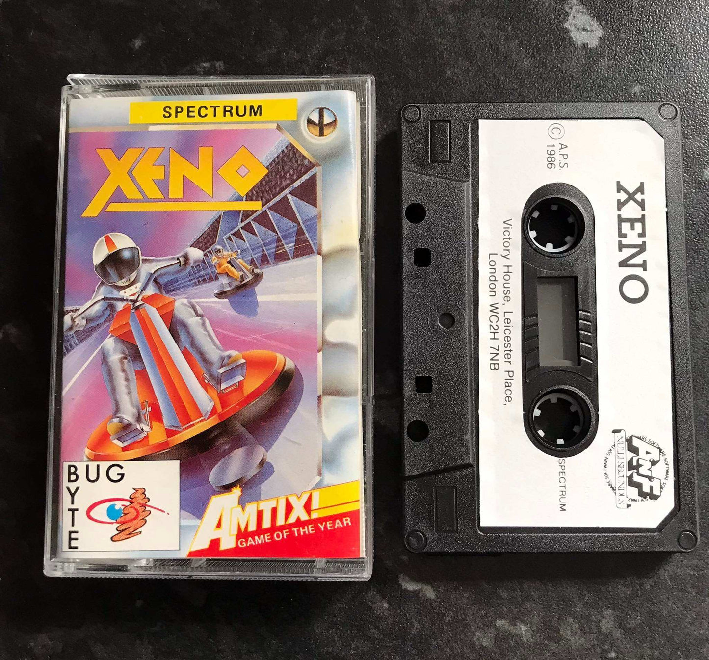 Xeno (Working), ZX Spectrum, by Bug Byte Magretro