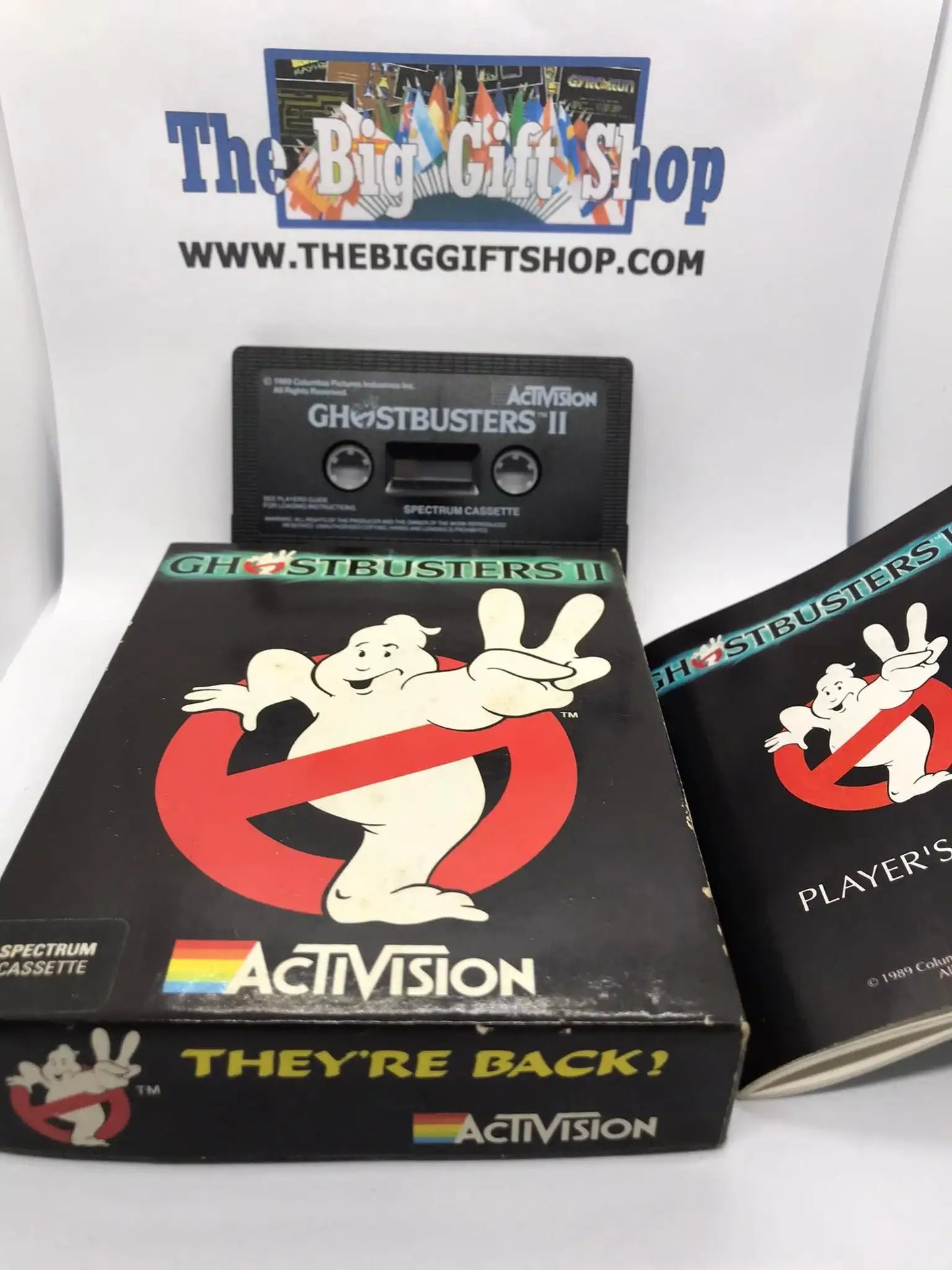 Ghostbusters II (Tested Working), ZX Spectrum by Activision Large Box Magretro