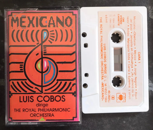 Mexicano Album, Luis Cobos Dirige Royal Philharmonic, 40-26053, CBS Magretro