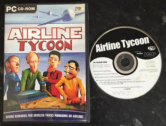 Airline Tycoon, UK, Pal, PC Game Magretro