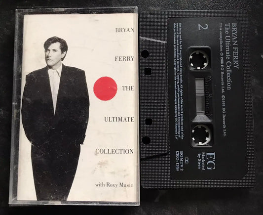 Bryan Ferry, The Ultimate Collection Album, EG, EGMTV 2, Vintage Cassette Magretro