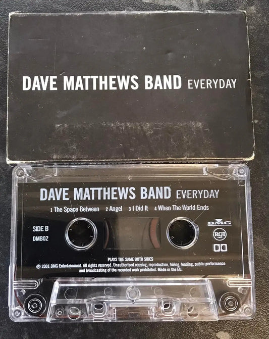 Dave Matthews Band, Everyday, 4 Track Promo Single Album, DMB4, Vintage Cassette Magretro