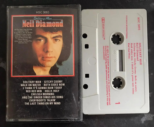 Neil Diamond, Solitary Man Album , Pickwick Records, HSC 3093, Vintage Cassette Magretro