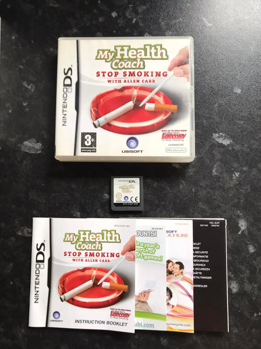 My health coach, stop smoking with Allen Carr, Nintendo DS Magretro