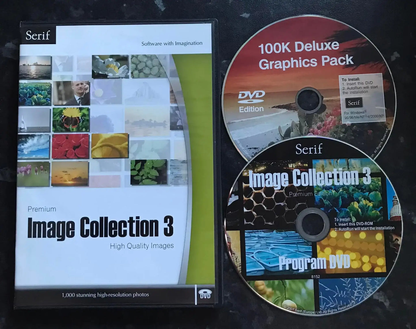 Serif Image Collection 3, Premium DVD Edition, PC Game Magretro