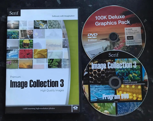 Serif Image Collection 3, Premium DVD Edition, PC Game Magretro