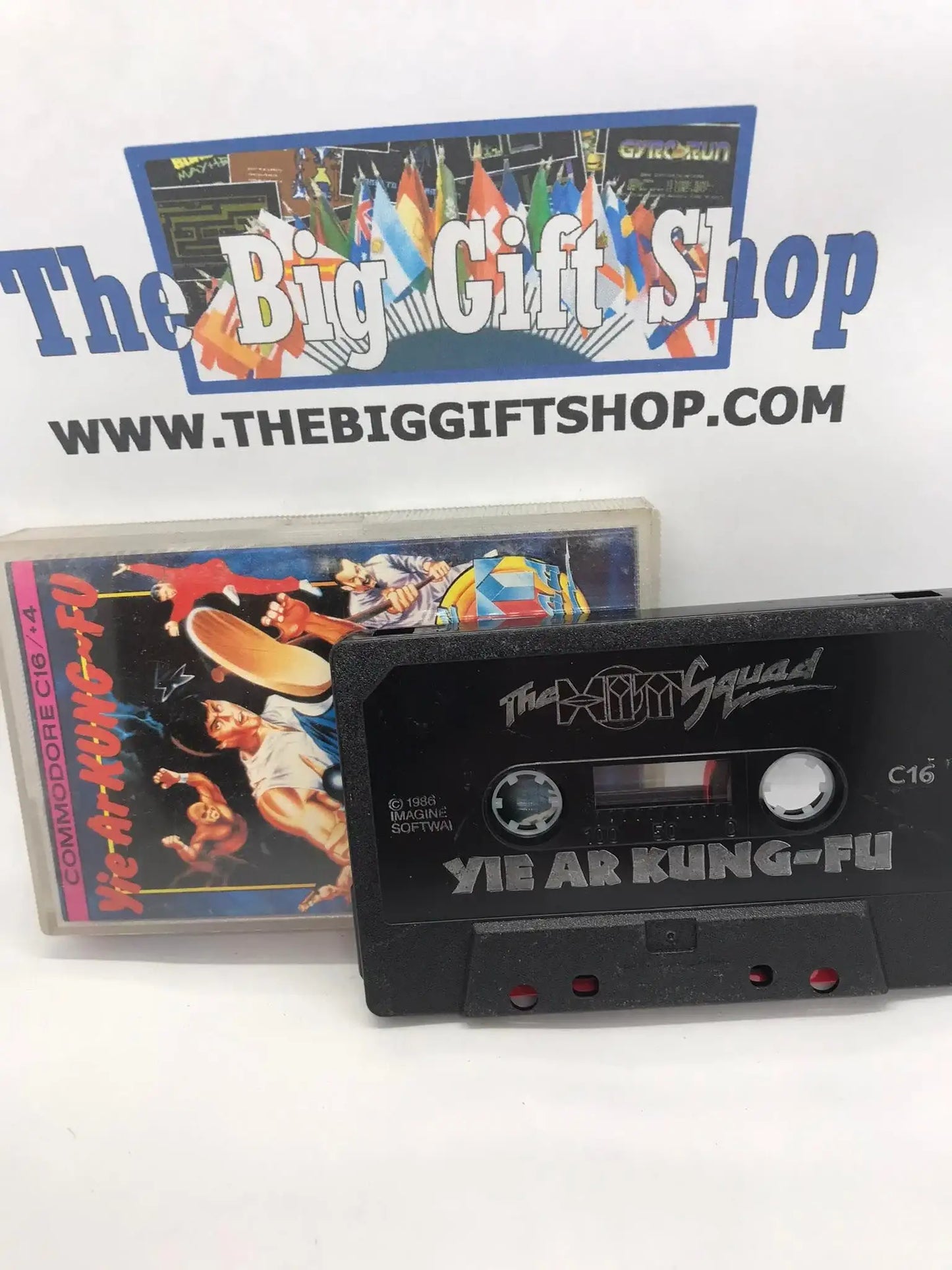 Yie Ar Kung Fu, Commodore Game for C16, plus/4, Released by The Hit Squad Magretro