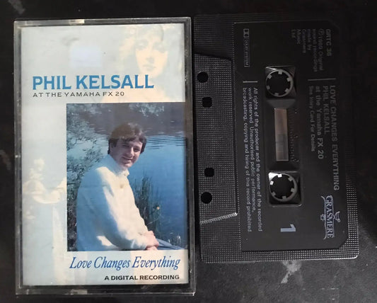 Phil Kelsall, Love Changes Everything Album, grtc 36, Grasmere, Vintage Cassette Magretro