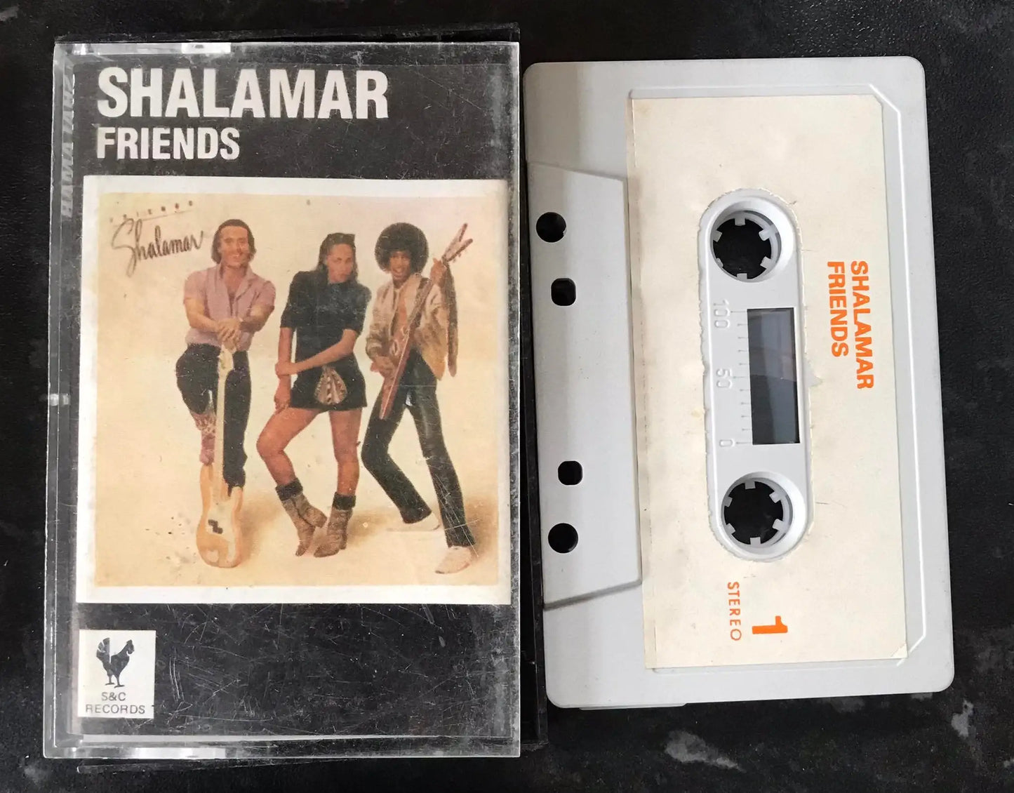 Shalamar's, Friends (Paper Cassette label Release), Vintage Cassette Magretro