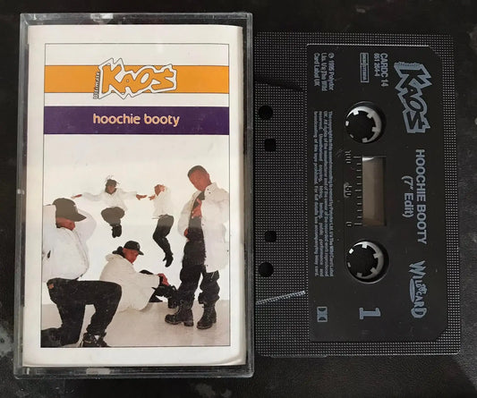 Ultimate Kaos, Hooch Booty Single, Wildcard, CARDC 14, Vintage Cassette Magretro