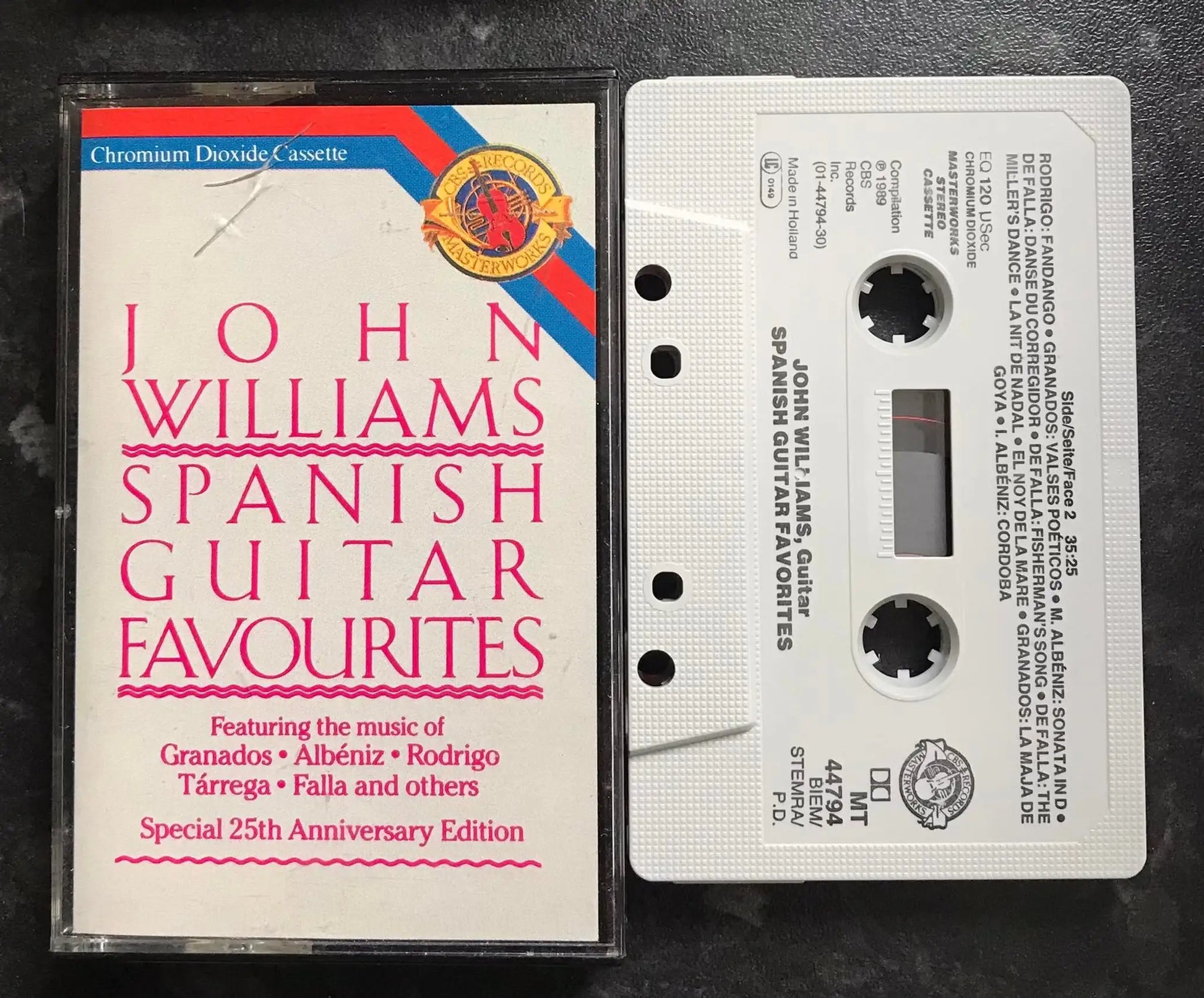 John Williams, Spanish Guitar Favourites Album, CBS, 40-44794, MT 44794 Magretro