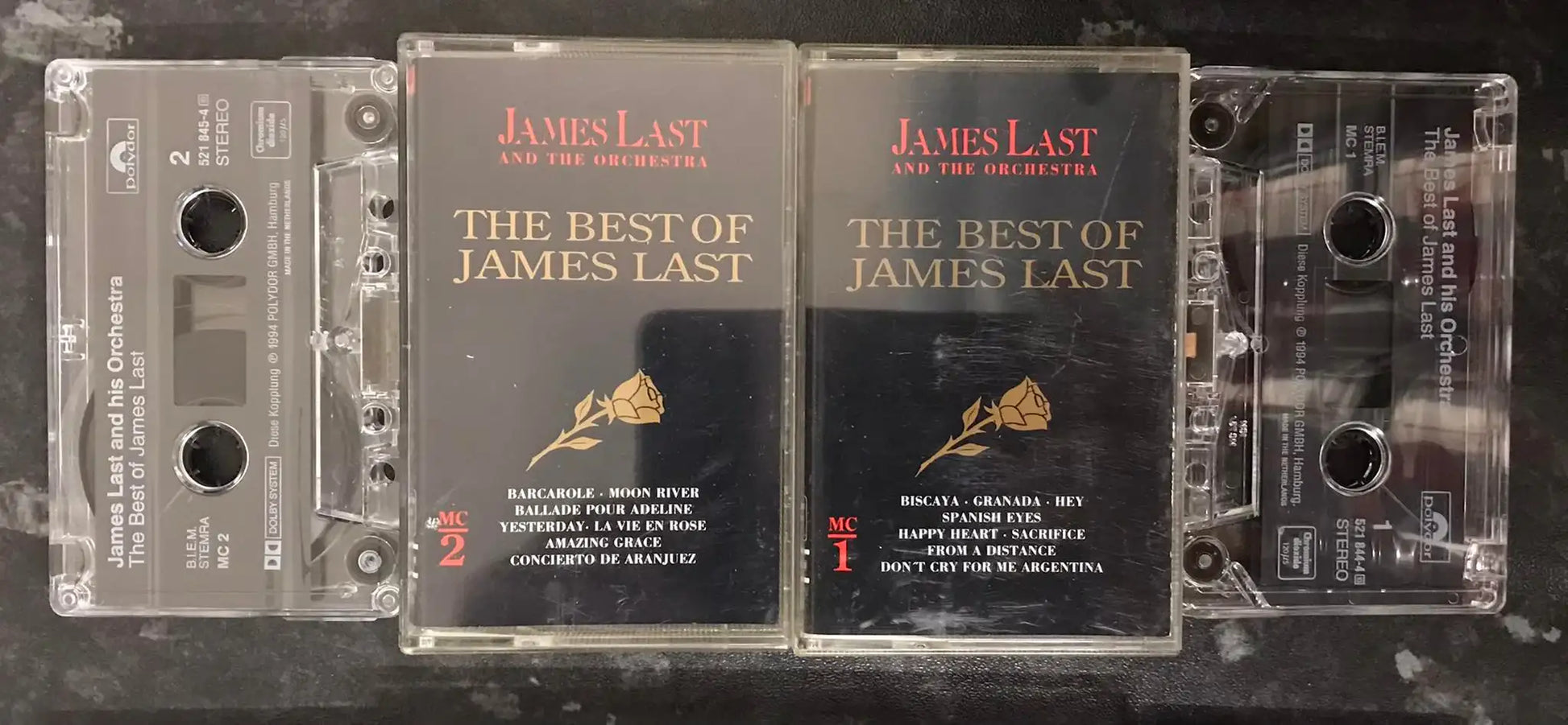 The Best Of James Last Album, vol 1 and 2, Polydor, 521 844-4, 521 845-4 Magretro