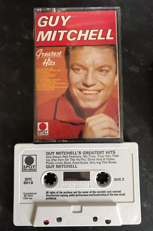 Guy Mitchell's Greatest Hits Album, Spot Records, SPC 8516, Vintage Cassette Magretro