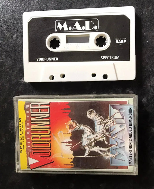 Voidrunner, ZX Spectrum, by Mastertronic / Jeff Minter, Working Magretro