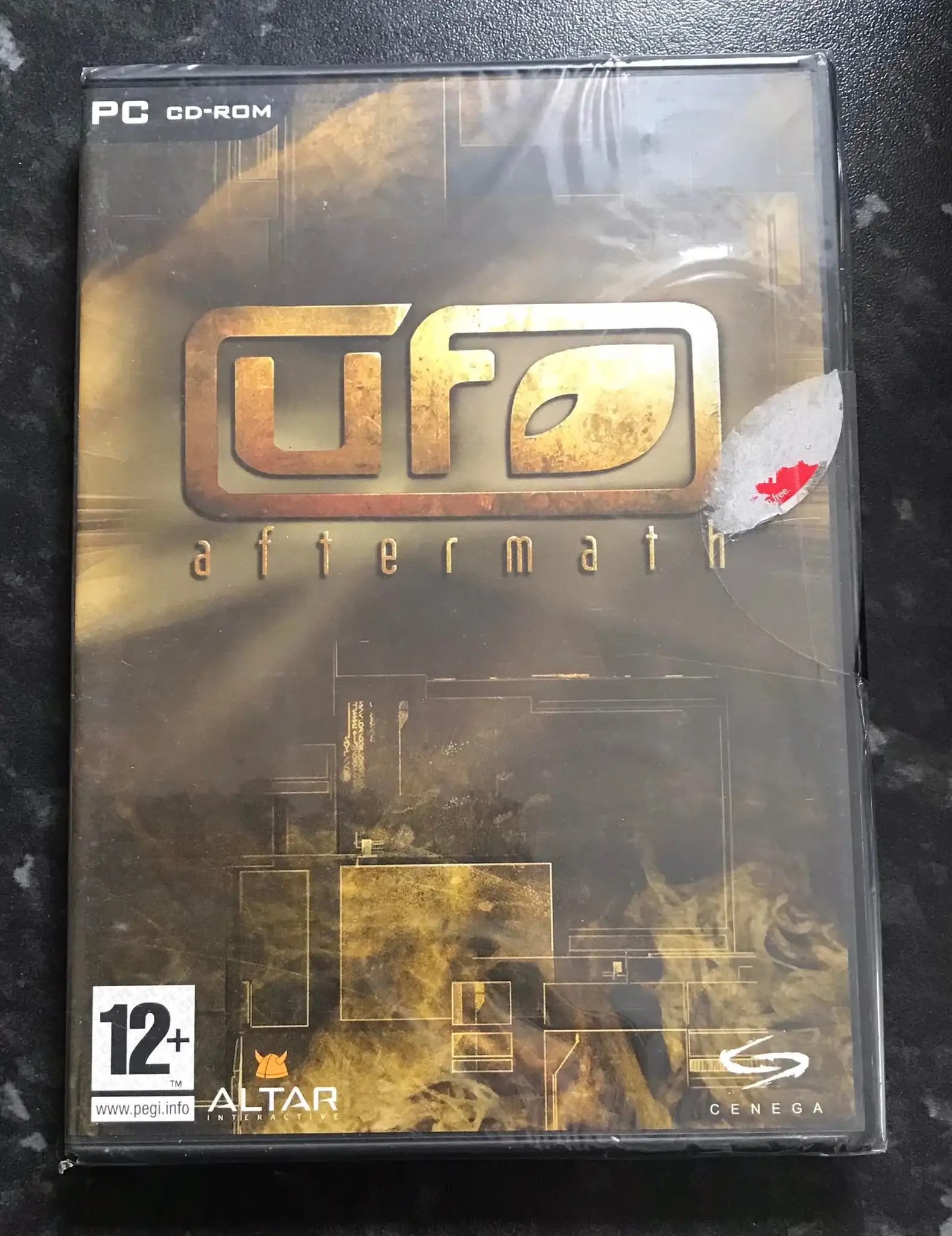 UFO Aftermath, Brand New, Still Sealed, UK, Pal, PC Game Magretro
