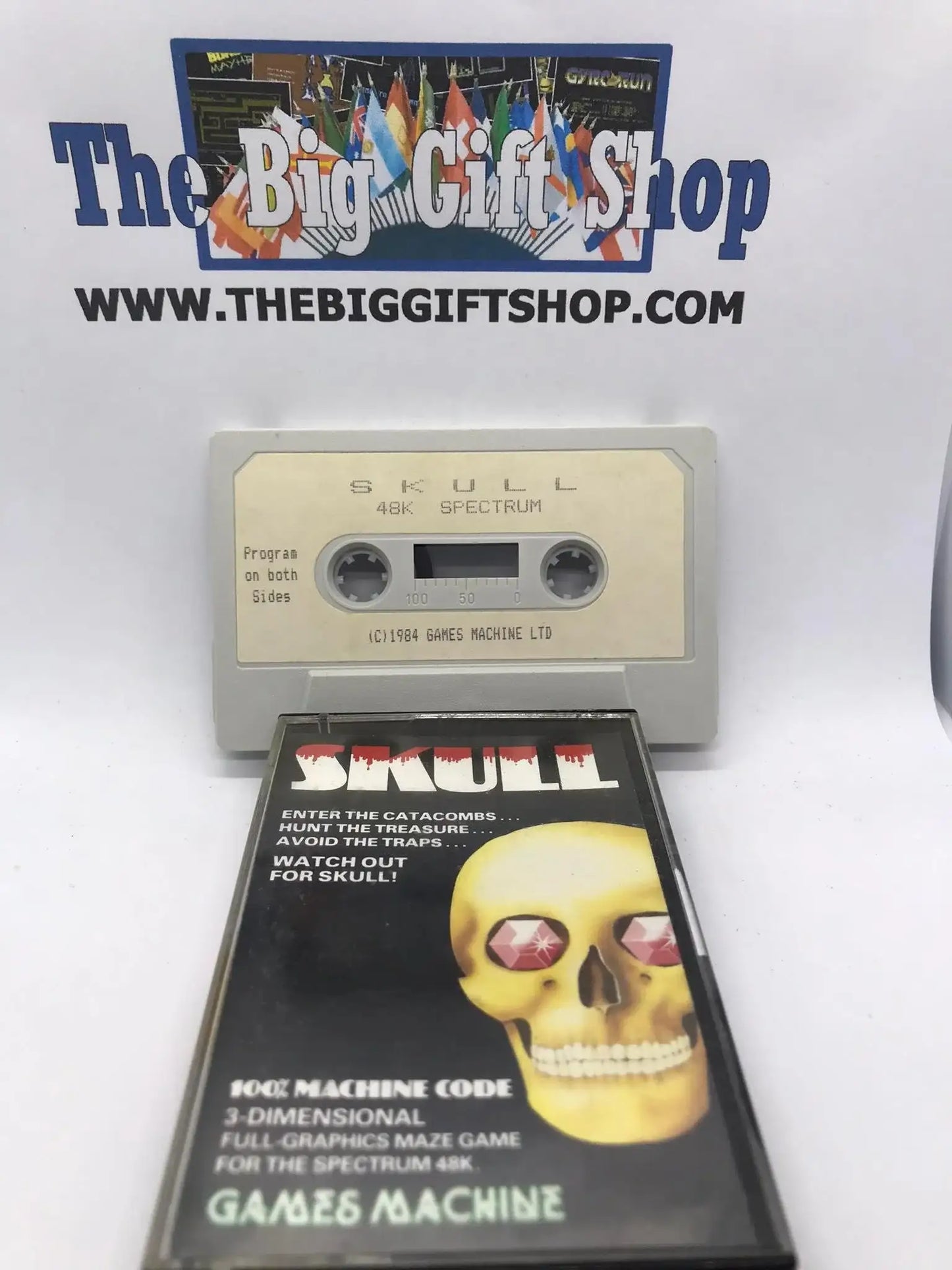 Skull, Version 1 (Tested Working), ZX Spectrum, Games machine Ltd Magretro