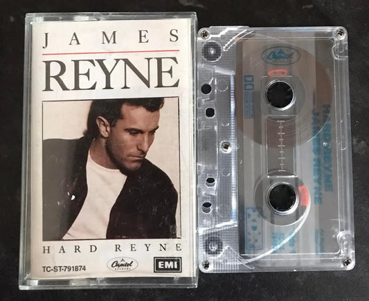 James Reyne, Hard Reyne Album, Capitol Records, TC-ST-791874, Vintage Cassette Magretro