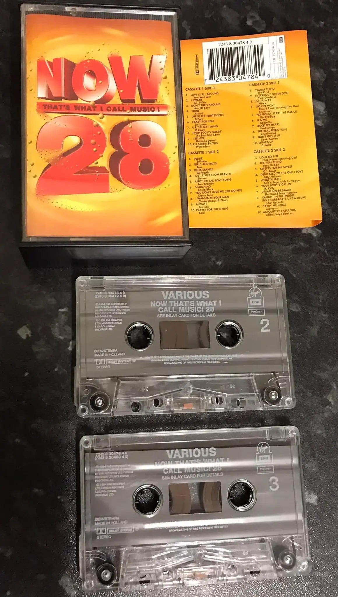Now That's What I Call Music 28, Virgin, 7243 8 30478 4 0, Vintage Cassette Magretro