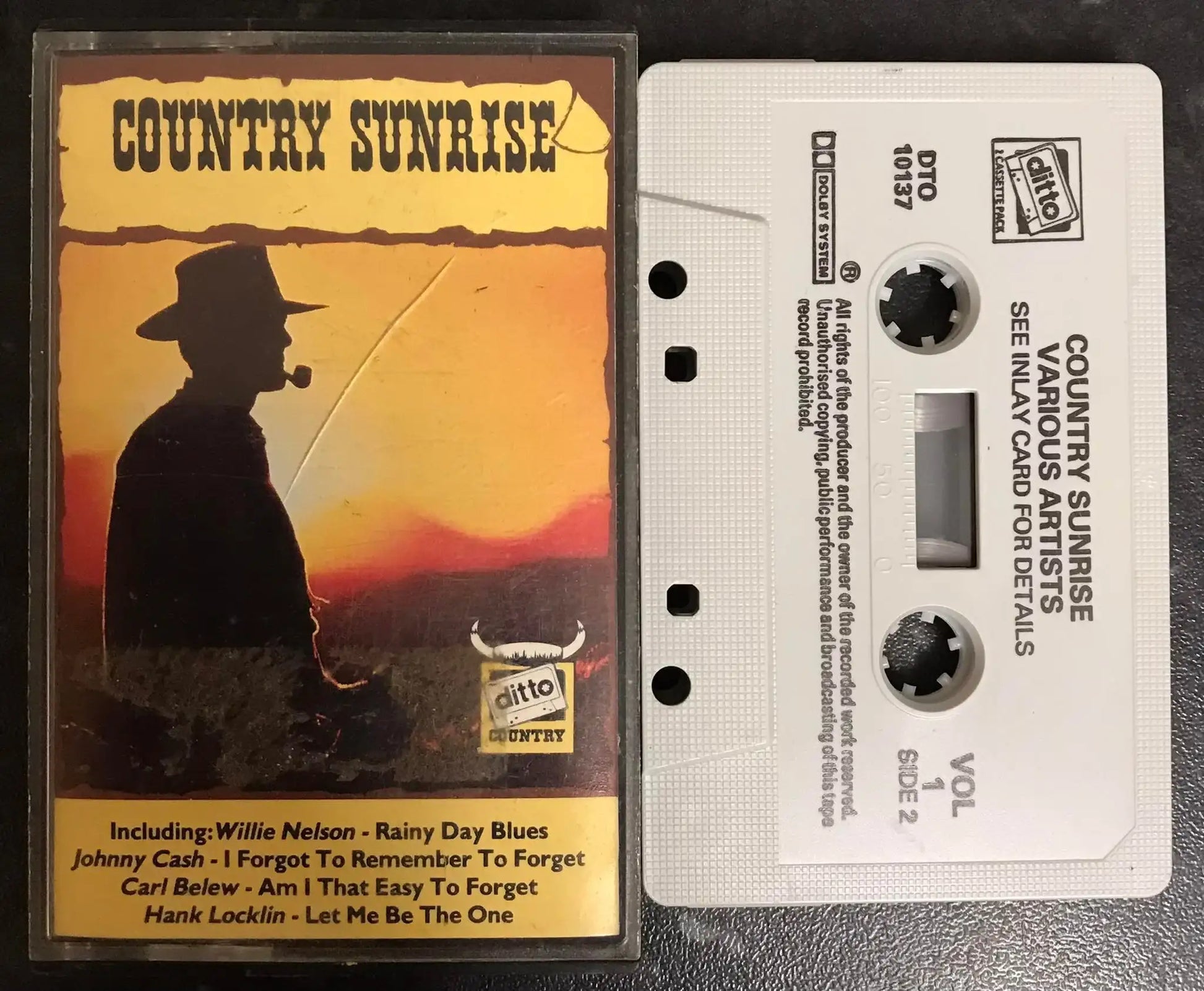 Country Sunrise Album, Volume 1, DITTO, DTO 10137, Vintage Cassette Magretro
