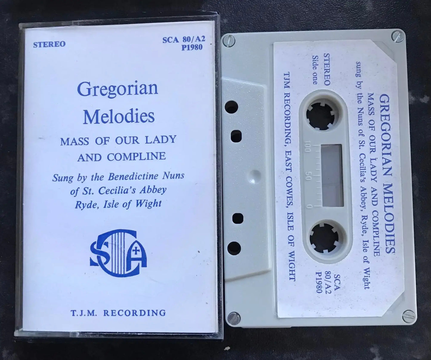 Gregorian Melodies, The Mass of Our Lady and Compline, SCA 80/ A2 P1980 Magretro