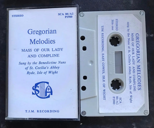 Gregorian Melodies, The Mass of Our Lady and Compline, SCA 80/ A2 P1980 Magretro