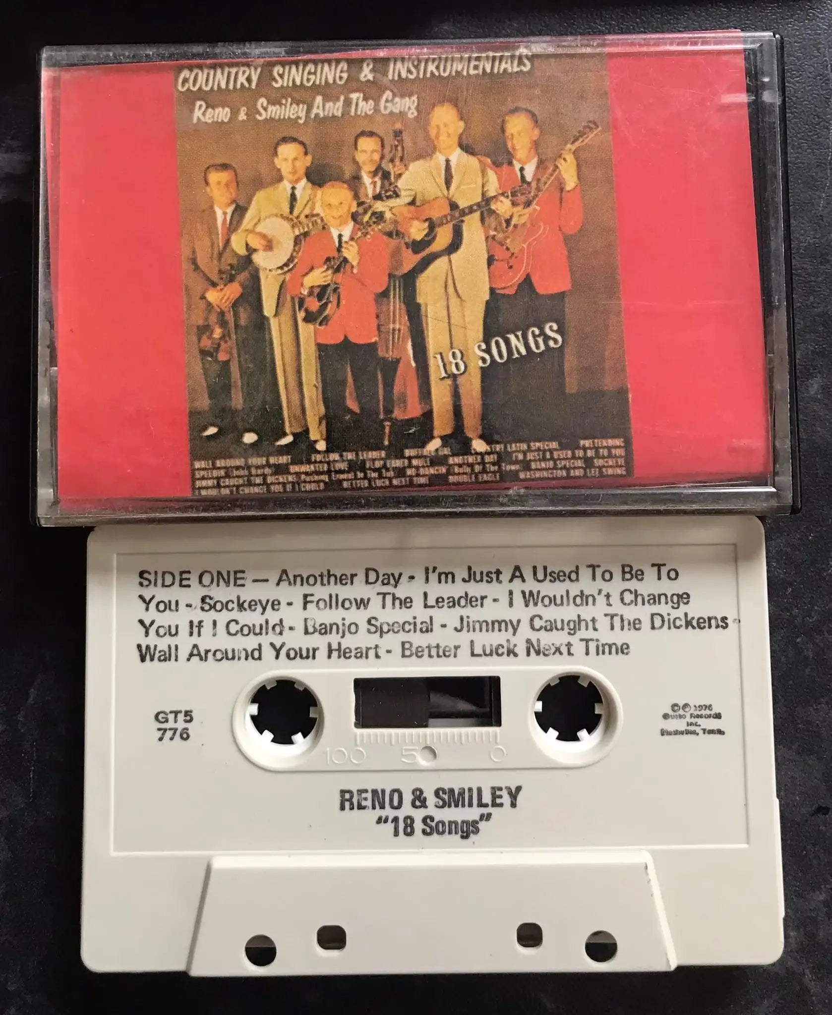 Reno & Smiley, 18 Songs Country Singing album, gt5-776, Gusto Recordings Magretro