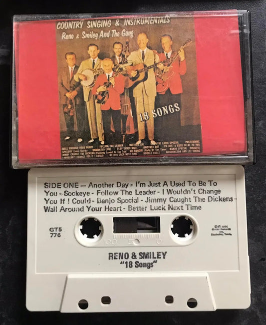 Reno & Smiley, 18 Songs Country Singing album, gt5-776, Gusto Recordings Magretro