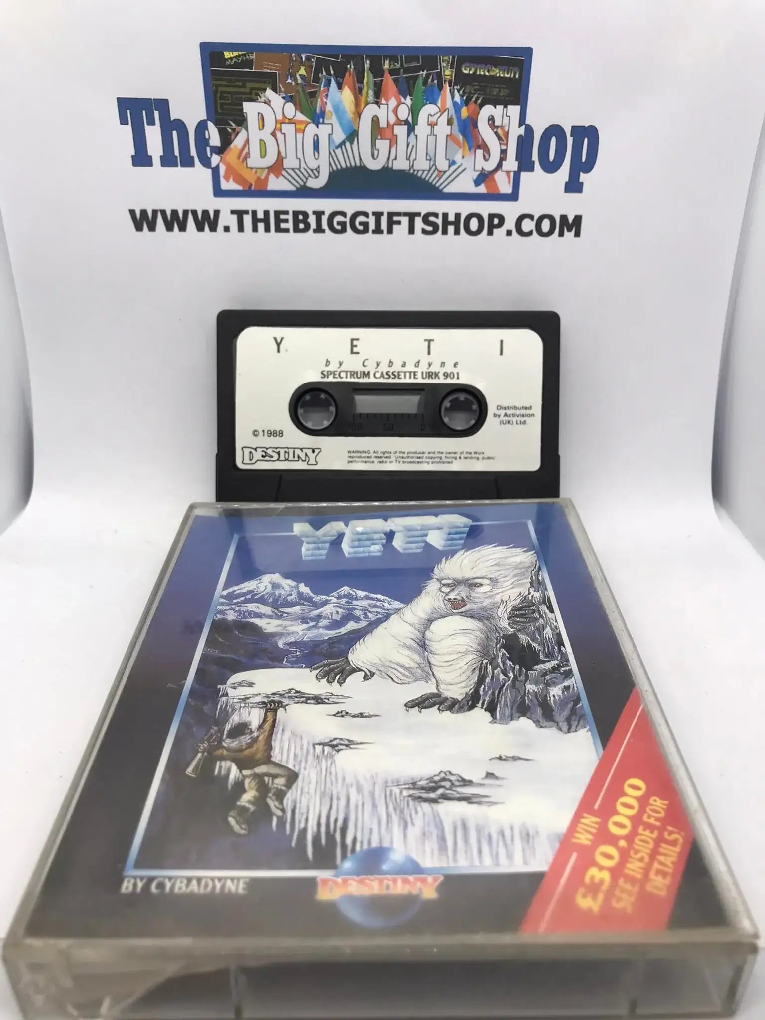 Yeti, ZX Spectrum by Destiny Software, Released by Destiny, Working Magretro
