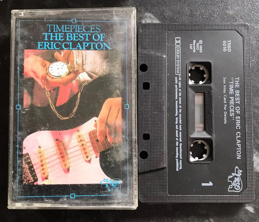 The Best Of Eric Clapton, Time Pieces Album, RSO, TRSD 5010, Vintage Cassette Magretro