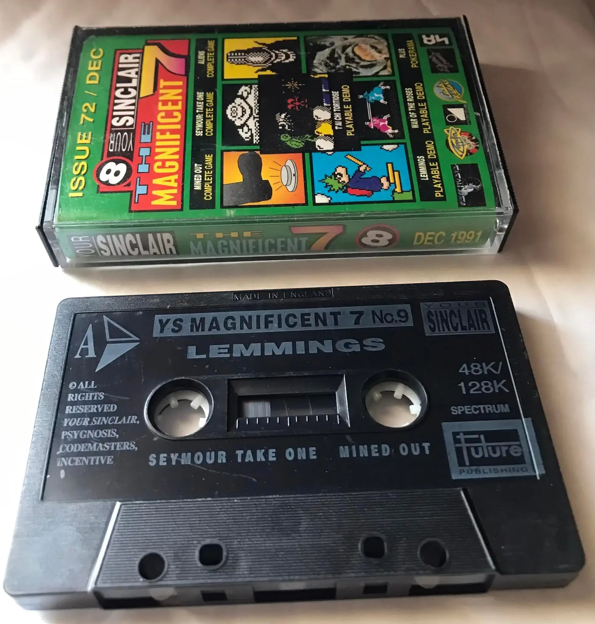 Your Sinclair, Magazine Tape -Mag 7 (8), December 1991 Magretro