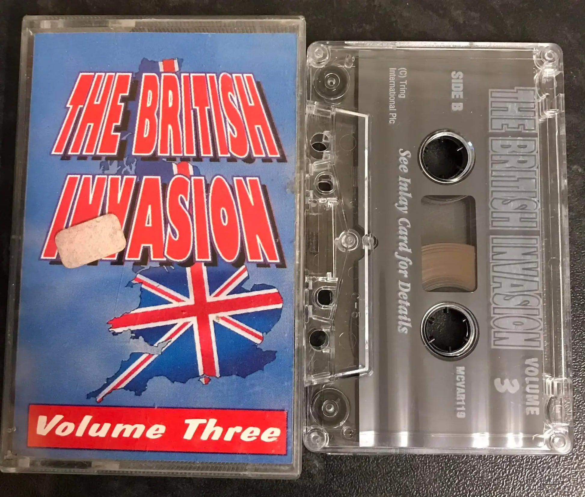 The British Invasion, Volume Three, TRING INT, MCVAR119, Vintage Cassette Magretro
