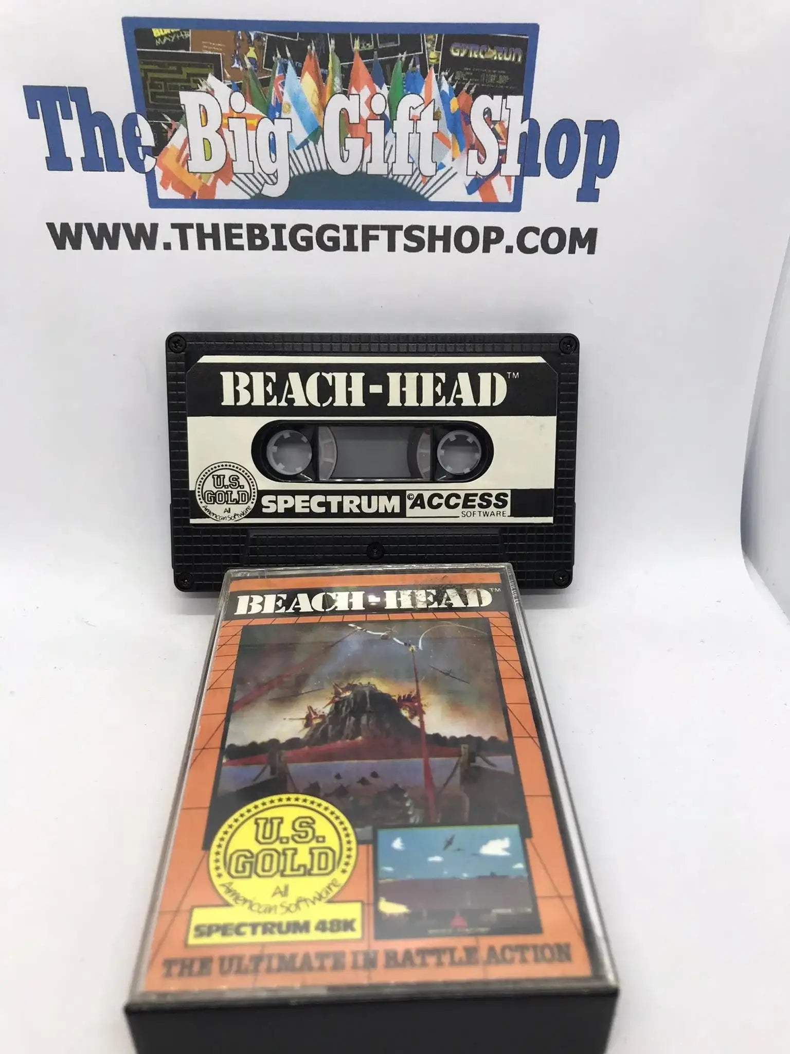 Beach Head, ZX Spectrum by US Gold Software Magretro